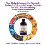 Ashwagandha Liquid with Turmeric & Probiotics