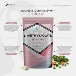 L-Methylfolate 1000mcg - 120 Vegan Tablets