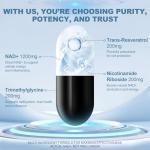 Liposomal NAD+ Boost Supplement with Nicotinamide Riboside