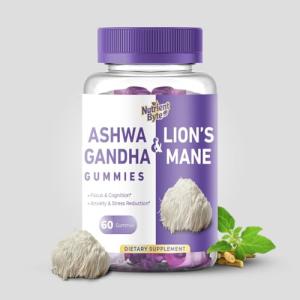 Lionemane and Ashwagandha Gummies for Brain Support