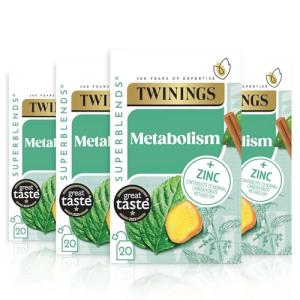 Twinings Metabolism Boosting Herbal Tea - Peppermint & Spiced Green