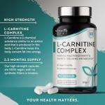 High Strength L-Carnitine Complex Vegan Capsules