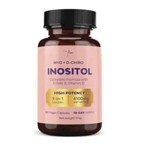Inositol 4100MG Vegan Capsules for Hormonal Balance