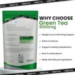 Vegan Green Tea Weight Loss Tablets 9000mg