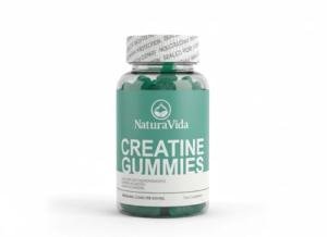 Natura Vida Creatine Fruity Gummies – 60 Count