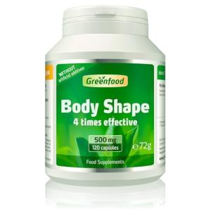 Body Shape 500 mg - 120 Capsules, Natural Formula