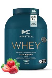 Kinetica Strawberry Whey Protein Powder, 2.27 Kg