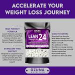 Lean24 Caffeine-Free Fat Burner for Weight Loss