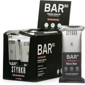 Styrkr Energy Bars - Dark Chocolate Chip - 12 Pack