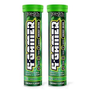 Gaming Supplement for Energy, Focus & Vision