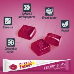 Dextro Energy Gums Blackcurrant with Caffeine