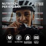 Styrkr Energy Bars - Dark Chocolate Chip - 12 Pack