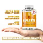 Burn Bullets: Vegan Metabolism & Weight Support