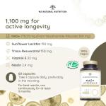 NAD 1100mg with Resveratrol and Vitamin E