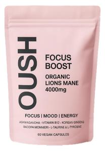 OUSH Focus™ | Organic Brain Boosting Supplement 60 Veg Caps