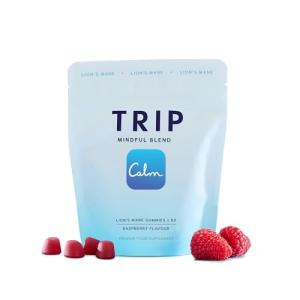 Lion’s Mane Gummies, Raspberry Flavor, 6,000MG, Vegan