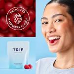 Lion’s Mane Gummies, Raspberry Flavor, 6,000MG, Vegan