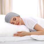 4 Pack Soft Cotton Chemo Sleep Caps for Women