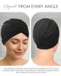 Elegant Cancer Head Scarf - Soft Bamboo Wrap