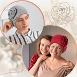 6 Pack Cotton Chemo Turbans for Women