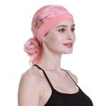 Coral Chemo Sleep Scarf and Headwrap