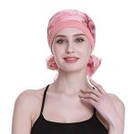 Coral Chemo Sleep Scarf and Headwrap