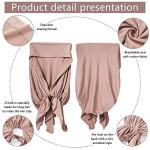 4 Piece Slip-On Head Scarf Set for Women