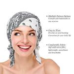 4 Pack Women’s Chemo Hat and Turban Set