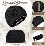 JenPen 4-Pack Soft Cotton Chemo Head Scarves