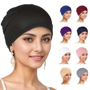 9 Solid Chemo Hats and Scarves for Women