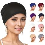 9 Solid Chemo Hats and Scarves for Women