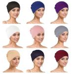 9 Solid Chemo Hats and Scarves for Women