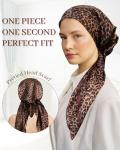 AWAYTR Pretied Head Scarf 2-Pack for Cancer Care