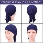 6 Piece Soft Color Head Scarf Set for Women