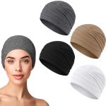 4 Pack Soft Chemo Beanies for Women