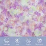 Purple Silk Scarves for Women with Cancer