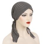 Pre-Tied Chemo Headscarf Slip-On Turban Hat