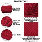 Geyoga 10 Pack Stretchy Turban Chemo Caps