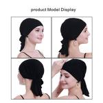 Osvyo Black Chemo Headscarf for Women