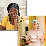 4 Pack Women’s Chemo Hat and Turban Set