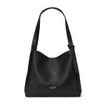 Kate Spade Knott Large Black Pebbled Leather Bag