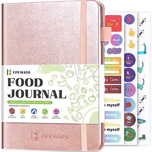 Food Tracker and Meal Planner Journal for Weight Loss