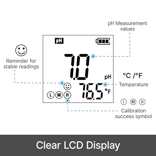 PH20 Waterproof pH Water Tester Kit - Easy Use
