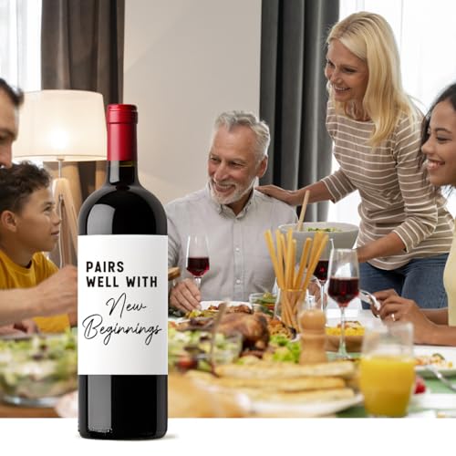 Wine Labels for Beginners - 8 Pack