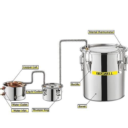 Boswell 50L Alcohol Still Distiller Kit for DIY