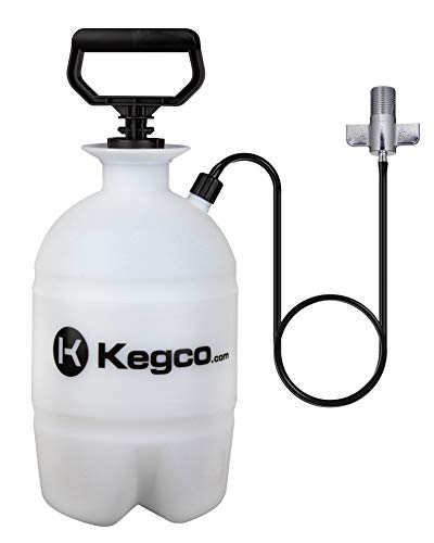 Kegco Beer Line Cleaning Kit with 32 Oz Cleaner
