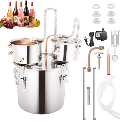 5 GAL Complete Distillery Kit for Whiskey & Brandy