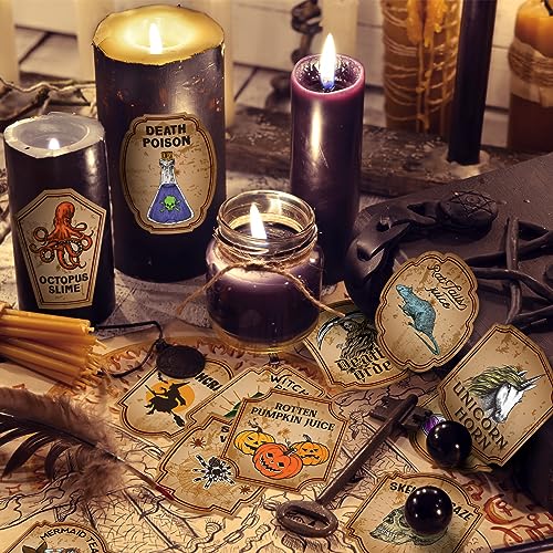 120 Creepy Animal Apothecary Bottle Labels