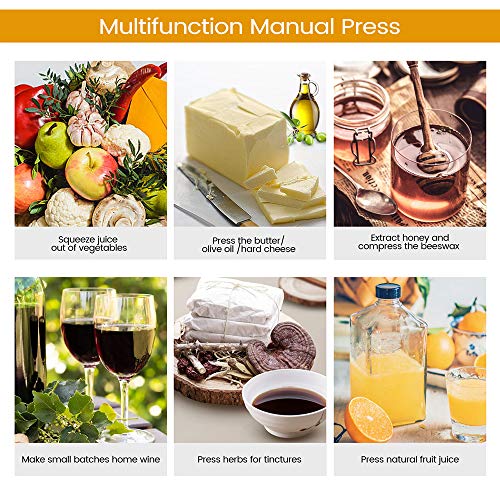 Nature Juice Fruit Wine Press - 1.6 Gallon