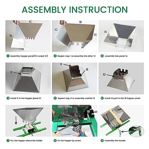 7L Stainless Steel Fruit and Apple Crusher